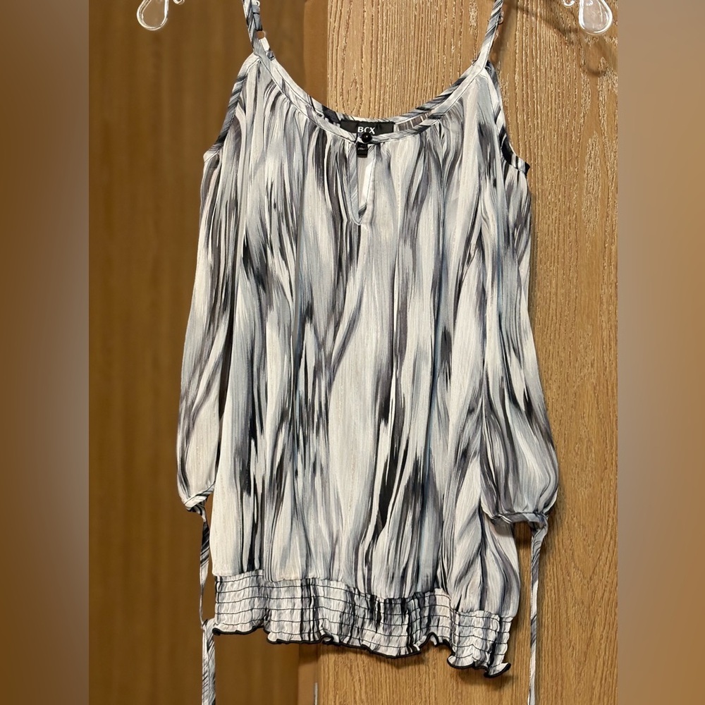 BCX Small see through women blouse